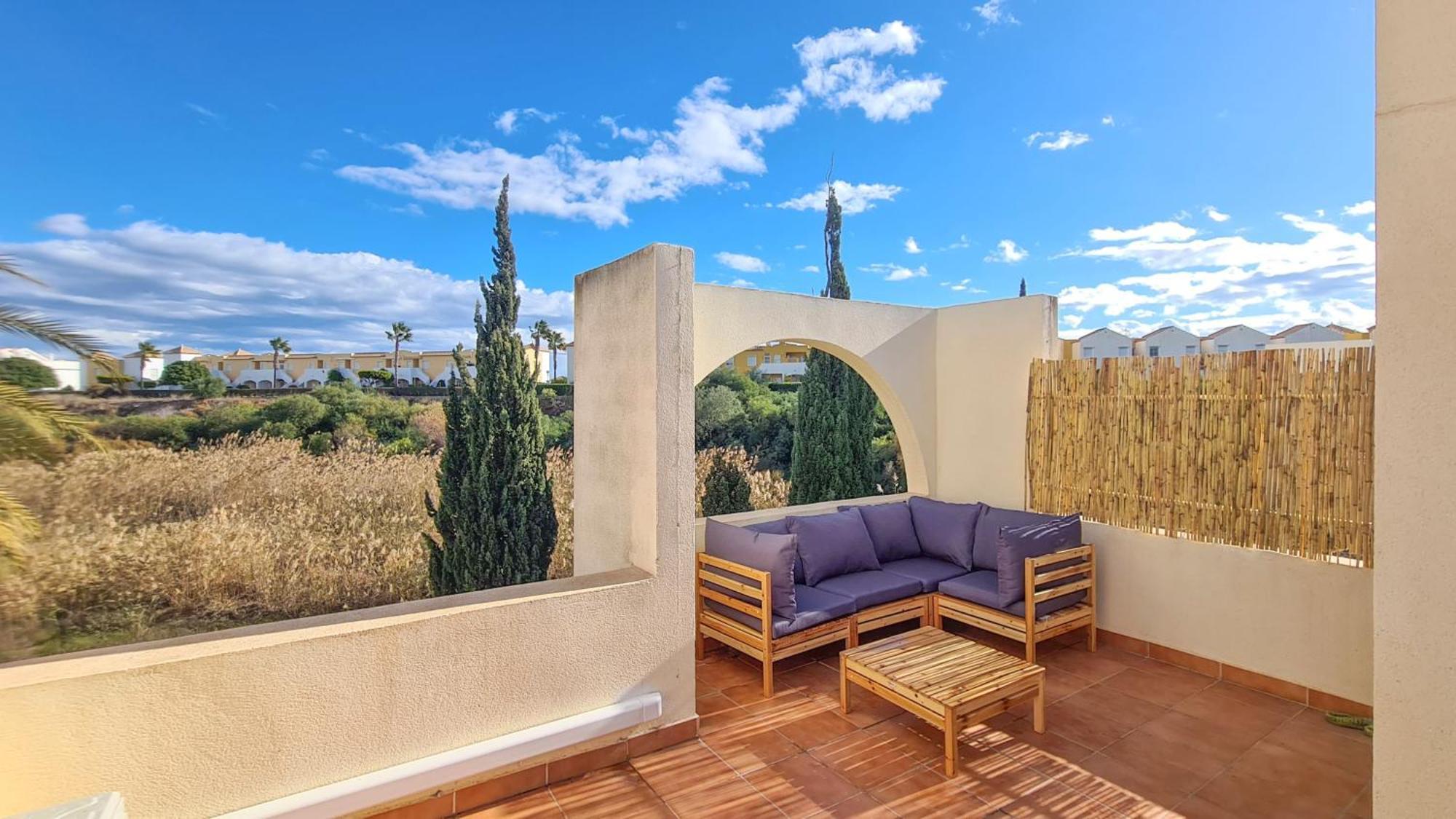 Garden Vistas. Hermoso Duplex Con Patio, Solarium Y Piscina. Vera Luaran gambar