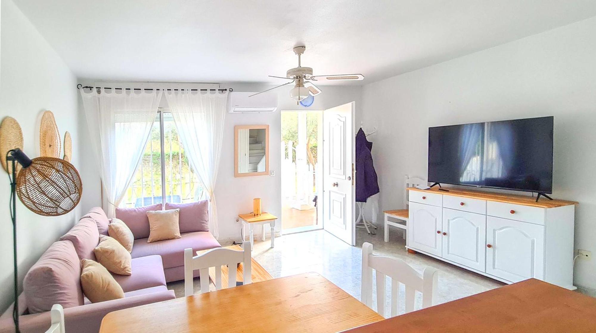 Garden Vistas. Hermoso Duplex Con Patio, Solarium Y Piscina. Vera Luaran gambar