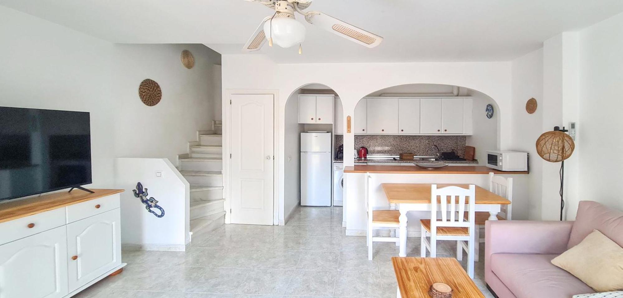 Garden Vistas. Hermoso Duplex Con Patio, Solarium Y Piscina. Vera Luaran gambar